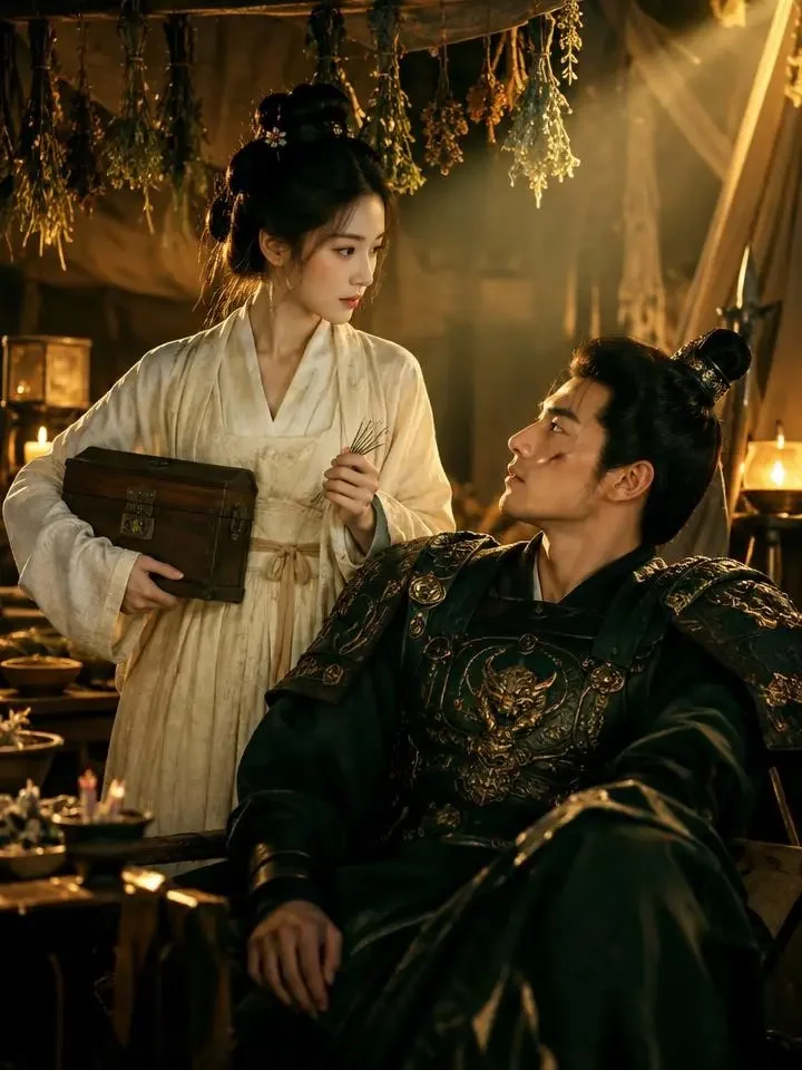 《医妃惊华》短剧封面，古装题材
